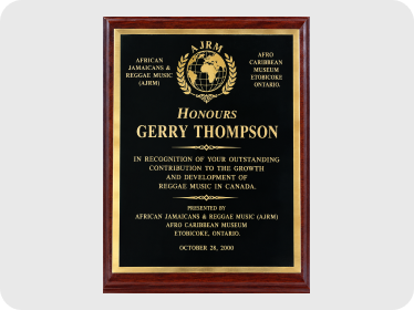 African Canadian Association — Outstanding Contribution to Reggae Music in Canada 2009